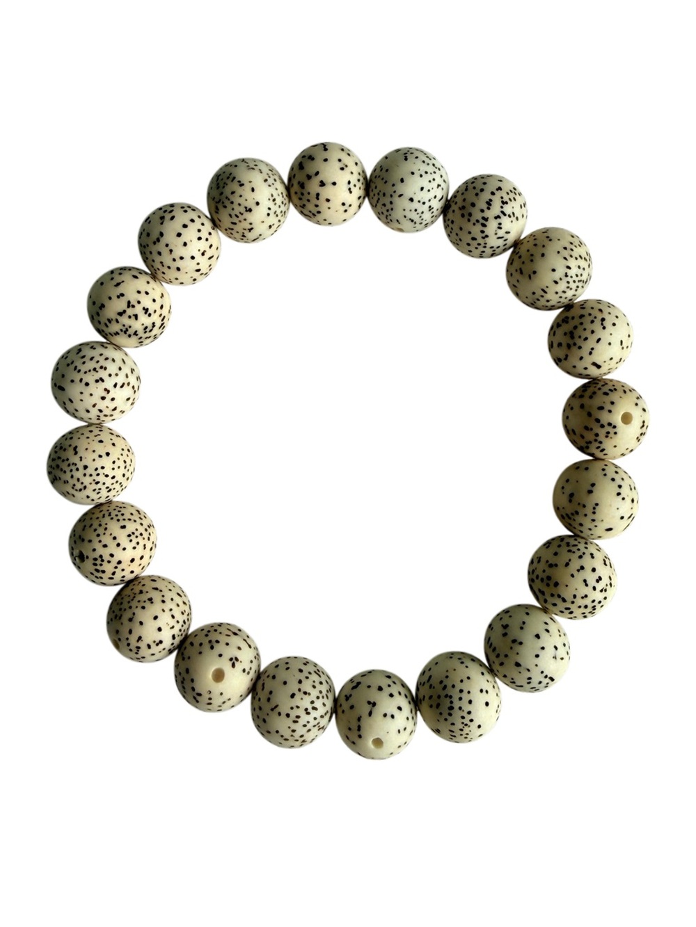 Authentic Bombshell Beads Daemonorops Margaritae 10mm Stretch Bracelet